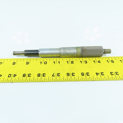 Mitutoyo 151-272 0-2" Micrometer Head 0.001" W/ Ratchet