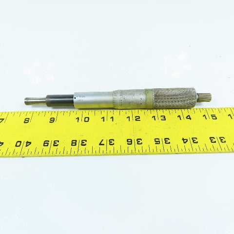 Mitutoyo 151-272 0-2" Micrometer Head 0.001" W/ Ratchet