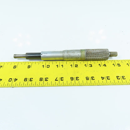 Mitutoyo 151-272 0-2" Micrometer Head 0.001" W/ Ratchet