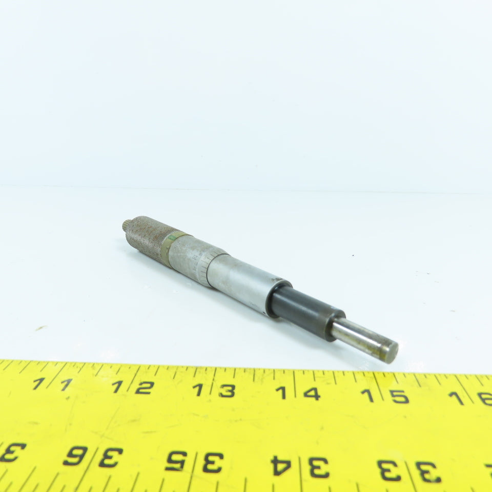 Mitutoyo 151-272 0-2" Micrometer Head 0.001" W/ Ratchet