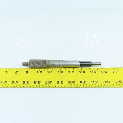 Mitutoyo 151-272 0-2" Micrometer Head 0.001" W/ Ratchet