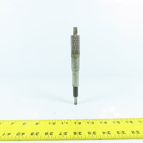 Mitutoyo 151-272 0-2" Micrometer Head 0.001" W/ Ratchet
