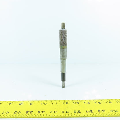 Mitutoyo 151-272 0-2" Micrometer Head 0.001" W/ Ratchet