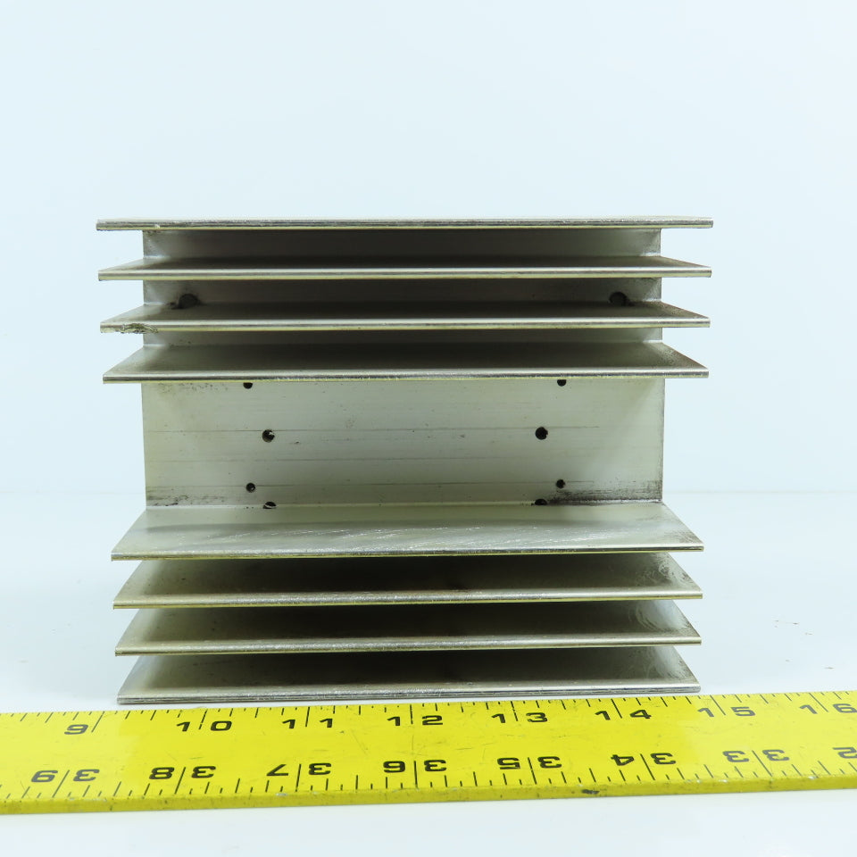 Eupec TT 95 N 12 K0F Power Block Module W/ 5"x6" Aluminum Fin Style Heat Sink