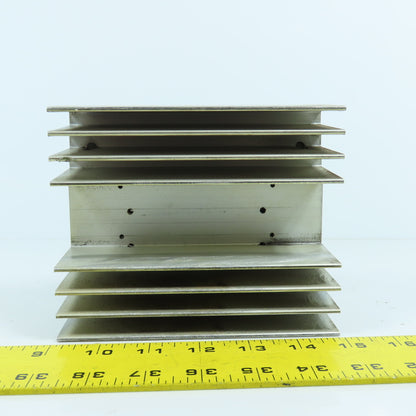 Eupec TT 95 N 12 K0F Power Block Module W/ 5"x6" Aluminum Fin Style Heat Sink