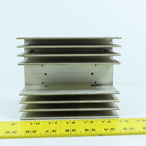 Eupec TT 95 N 12 K0F Power Block Module W/ 5"x6" Aluminum Fin Style Heat Sink