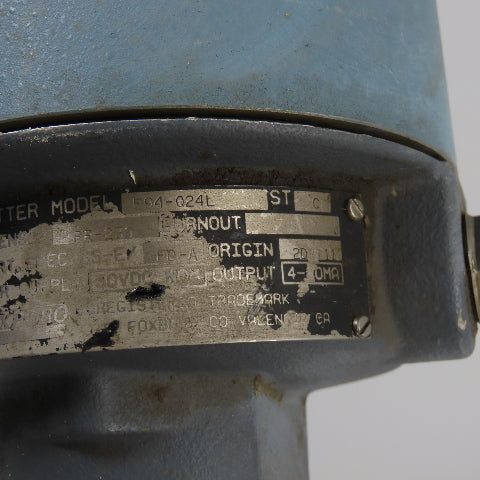 Foxboro E94-Q24L Temperature Transmitter 30VDC 4-20mA ST C