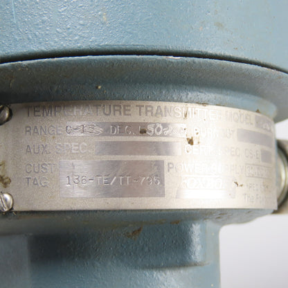Foxboro RTT10-AQFLS012 Temperature Transmitter 30VDC 4-20mA ST A