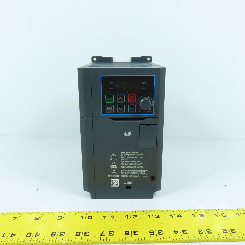 LS Electric LSLV0015G100-2EONN 2HP VFD AC Drive 200-240V 3PH 8.0A Output