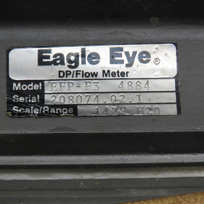 Dieterich Standard EFP-F3 Vertical DP Flow Meter 0-3000GPM 147"/H2O