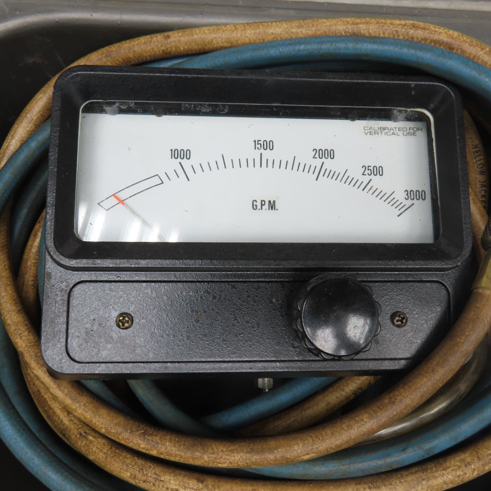 Dieterich Standard EFP-F3 Vertical DP Flow Meter 0-3000GPM 147"/H2O