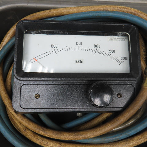 Dieterich Standard EFP-F3 Vertical DP Flow Meter 0-3000GPM 147"/H2O