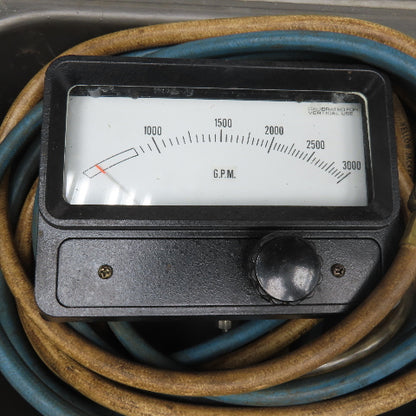 Dieterich Standard EFP-F3 Vertical DP Flow Meter 0-3000GPM 147"/H2O