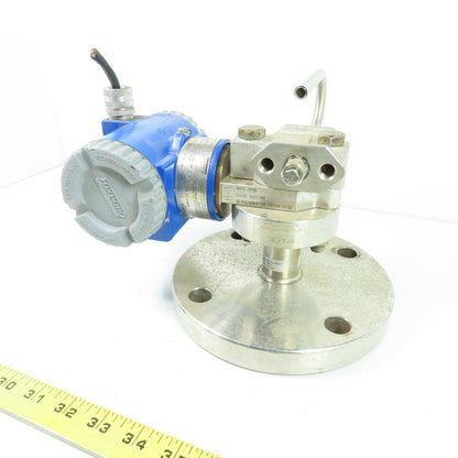 Foxboro IDP10-DF1B01F 12.5-42VDC Differential Pressure Transmitter 7-1/2" Flange