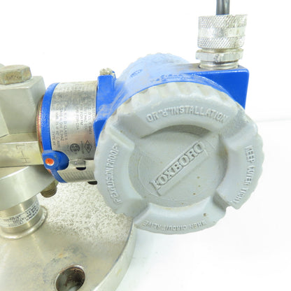 Foxboro IDP10-DF1B01F 12.5-42VDC Differential Pressure Transmitter 7-1/2" Flange