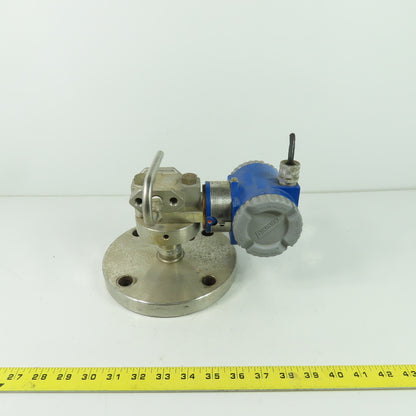Foxboro IDP10-DF1B01F 12.5-42VDC Differential Pressure Transmitter 7-1/2" Flange