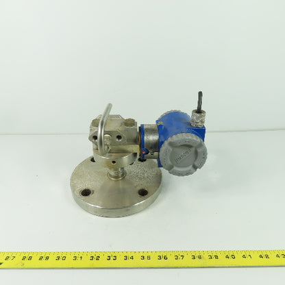 Foxboro IDP10-DF1B01F 12.5-42VDC Differential Pressure Transmitter 7-1/2" Flange