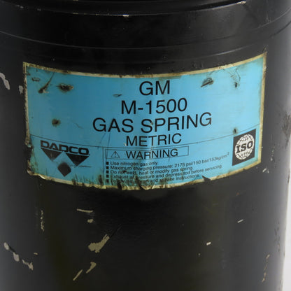 Dadco M-1500-75-12 Gas Spring Metric 150mm OD 275mm OAL MD0551 RK:90.20107500