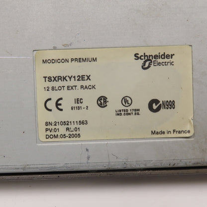 Schneider TSXRKY12EX 12 Slot Extension Rack