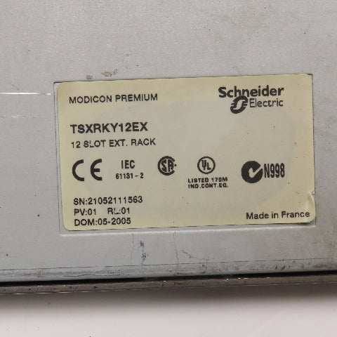 Schneider TSXRKY12EX 12 Slot Extension Rack