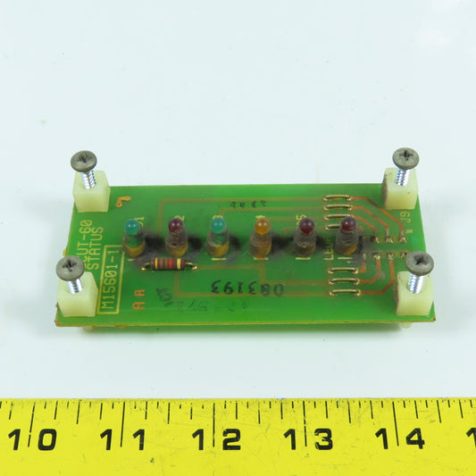 Lincoln M15601-1 083193 Status Circuit Board 3101217 From A Lincoln Pro-Cut 60