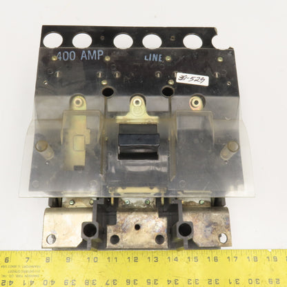 Westinghouse 1288C08G09 400A 3 Pole Circuit Breaker
