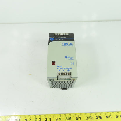 Allen Bradley 1606-XL120D 24V DC 5A Power Supply 1PH 100-120/200-240VAC Input