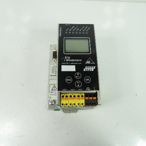 Bihl + Wiedemann BWU1569 Profibus Gateway Stainless Steel 2-Master