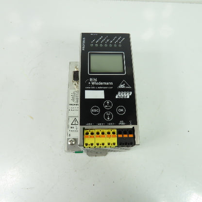 Bihl + Wiedemann BWU1569 Profibus Gateway Stainless Steel 2-Master