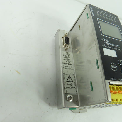 Bihl + Wiedemann BWU1569 Profibus Gateway Stainless Steel 2-Master