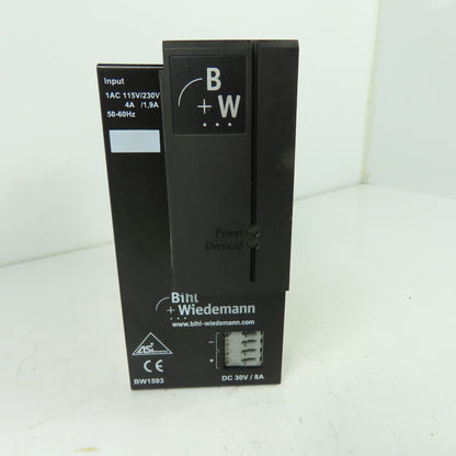 BW1593 Power Supply Pri 115/230V Sec 30V 8A 149X01-5111Y