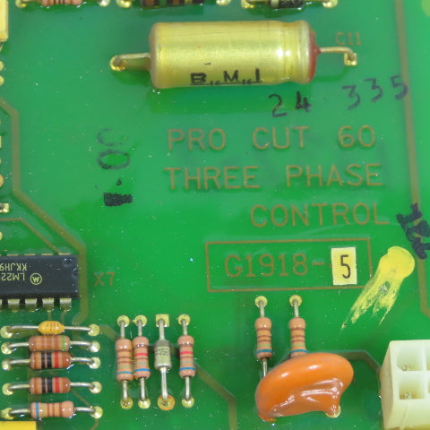 Lincoln G1918-5 Pro-Cut 60 Three Phase Control Board