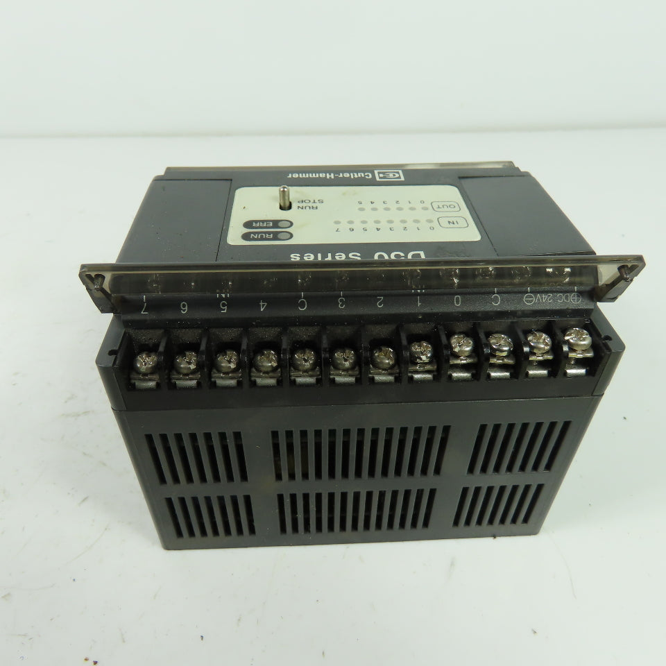 Cutler Hammer D50CR14 Controller Power 100-240VAC 60VA In 24VDC Out 250VAC
