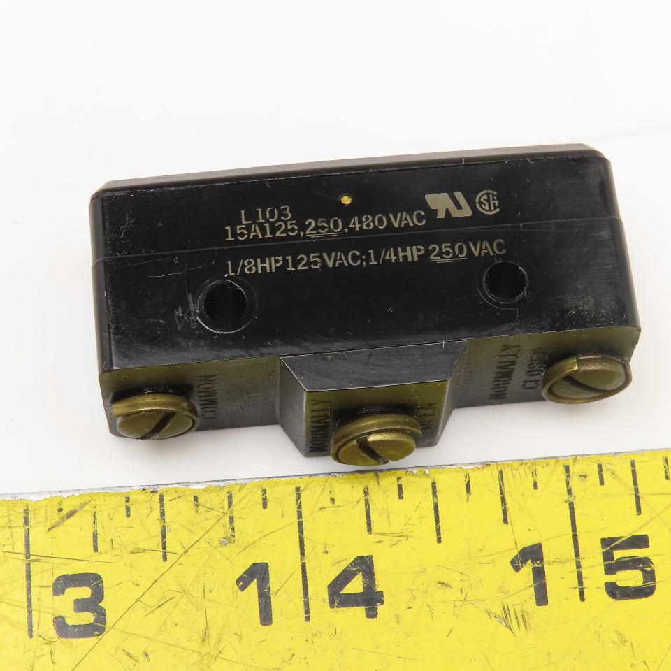 United Electric J40 9624 125-250/480V Pneumatic Pressure Switch