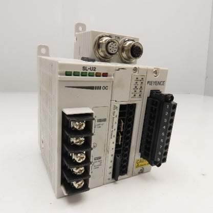 Keyence SL-U2 Power Supply And SL-R11 Safety Control Unit