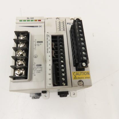 Keyence SL-U2 Power Supply And SL-R11 Safety Control Unit