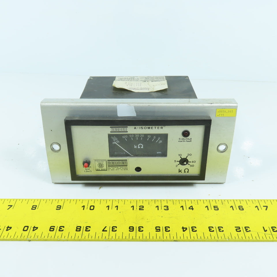Bender E307 A-Isometer Insulation Monitoring Device