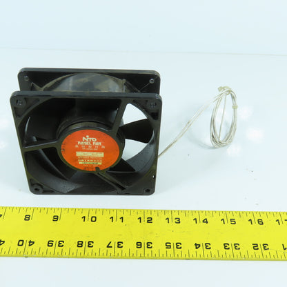 NITO PF-125H-2M Moistureproof Ventilation Panel Cooling Fan 200V AC 50/60HZ