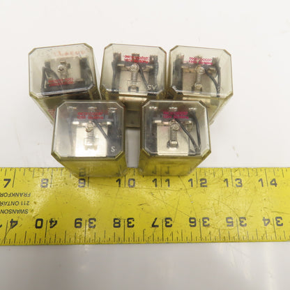 Potter & Brumfield 09C01DDD37 KU-5591-1 Plug In Relay 120V Lot Of 5