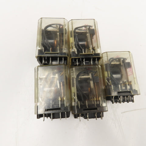Potter & Brumfield 09C01DDD37 KU-5591-1 Plug In Relay 120V Lot Of 5
