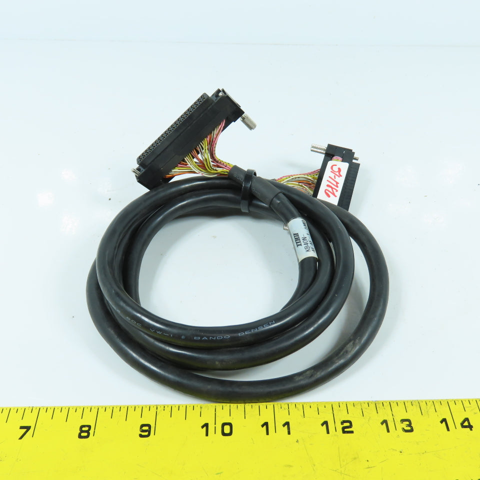 Toyogiken KB40N-4F4F-1.5MB TOGI 40 Pin Female x Female Straight Cable Cordset 5'