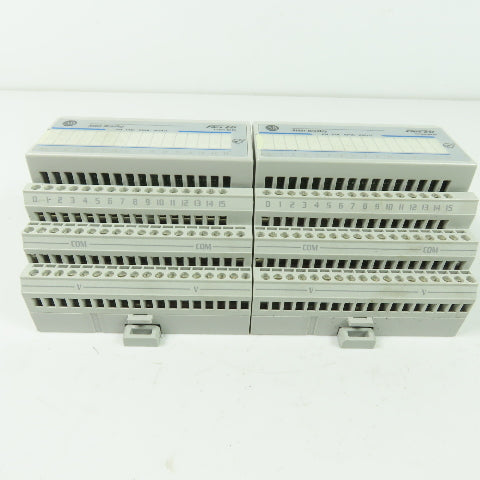 Allen Bradley 1794-IB16 Flex I/O 16 Point Input Digital Module 24VDC Lot Of 2