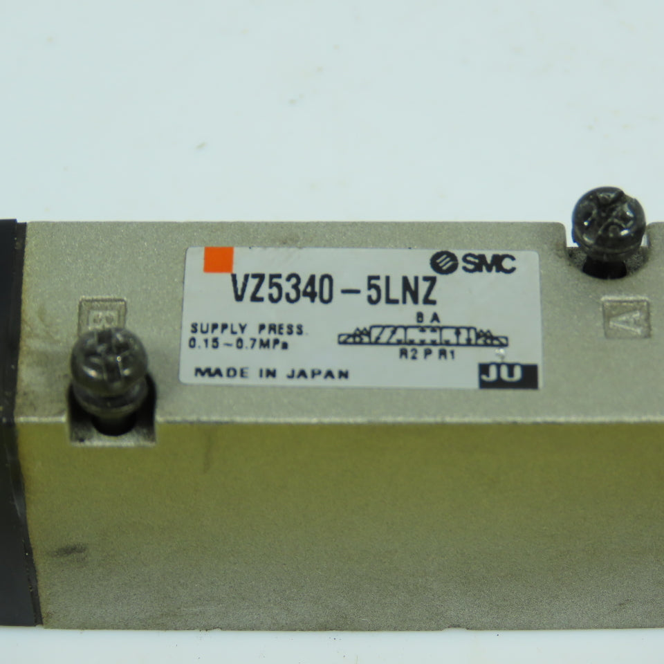 SMC VZ5340-5LNZ Pneumatic Solenoid Valve 24VDC 0.15-0.7MPa