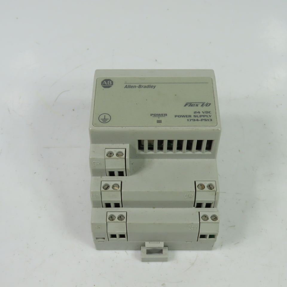Allen Bradley 1794-PS13 Ser B Flex I/O 24VDC Power Supply Rev B01