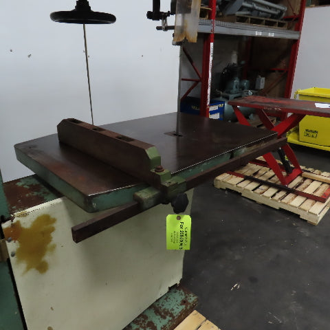Centauro 900 CO Industrial Tilt Table Vertical Bandsaw 34" Throat 230/460V 3PH