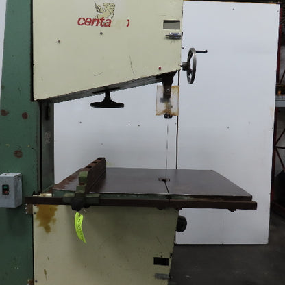 Centauro 900 CO Industrial Tilt Table Vertical Bandsaw 34" Throat 230/460V 3PH