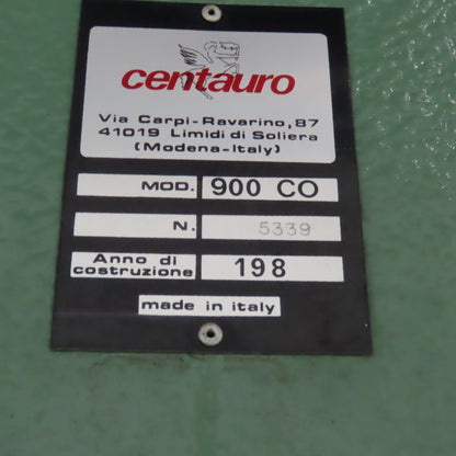 Centauro 900 CO Industrial Tilt Table Vertical Bandsaw 34" Throat 230/460V 3PH