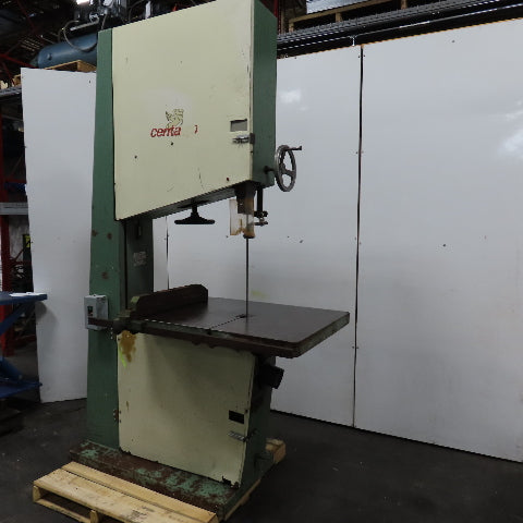Centauro 900 CO Industrial Tilt Table Vertical Bandsaw 34" Throat 230/460V 3PH