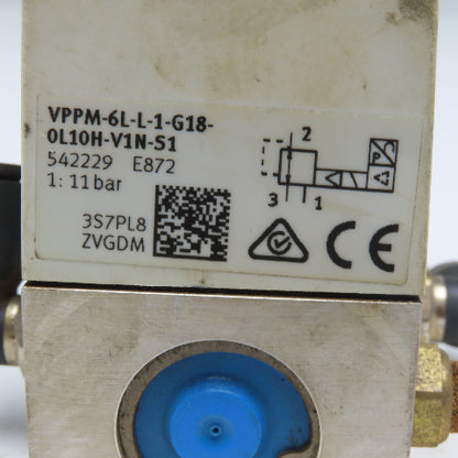 Festo VPPM-6L-L1-G18-0L10H-V1N-S1 Proportional Pressure Control Valve G1/8