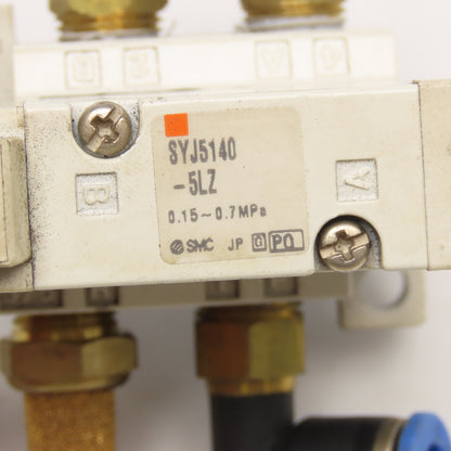 SMC SYJ5140-5LZ Single Solenoid Pneumatic Directional Valve 4 Port G1/8 24VDC